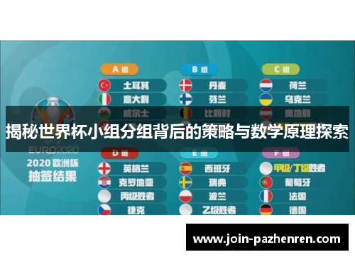 揭秘世界杯小组分组背后的策略与数学原理探索 揭秘世界杯小组分组背后的策略与数学原理探索